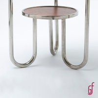 Funkcionalismus Table with plate on stand Fb 54, functionalism